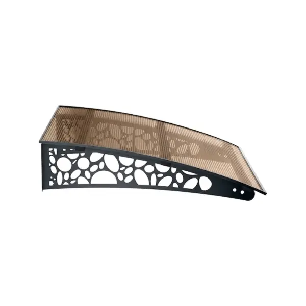 Çakıl Taşı Pratik Sundurma — bronz panel, üstten görünüm