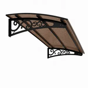 Lale Pratik Sundurma — bronz panel, açılı görünüm