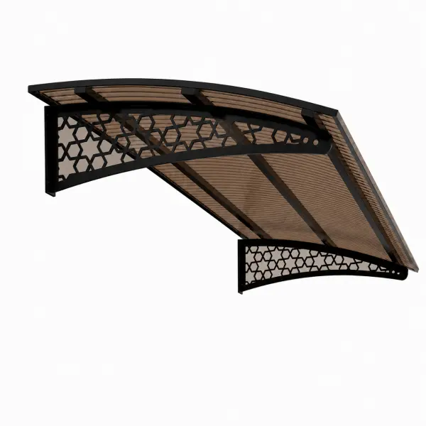 Selçuklu Pratik Sundurma — bronz panel, açılı görünüm